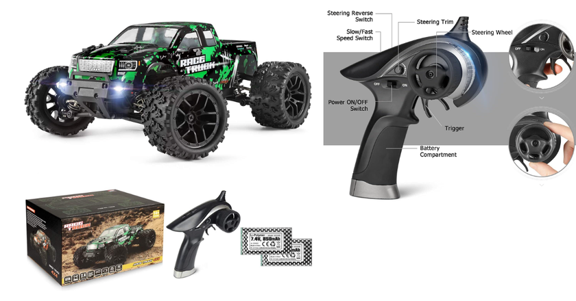 1:18 HAIBOXING Voitures tout terrain rc moins de 100