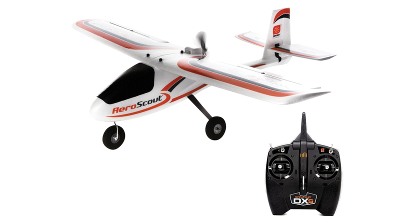 HOBBYZONE AIRPLANE AEROSCOUT S 2 avions rc pour débutants