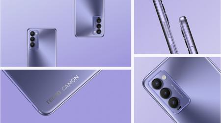 Tecno Camon 18T - Helio G85, double caméras 48MP et Android 11 pour 165 $
