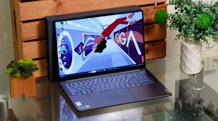 Lenovo Yoga Pro 9 16IRP8 : un ordinateur portable puissant avec un corps métallique fin