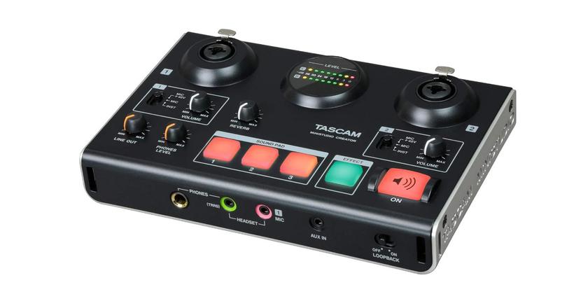 Podcast de la table de mixage Tascam MiNiSTUDIO Creator US-42B