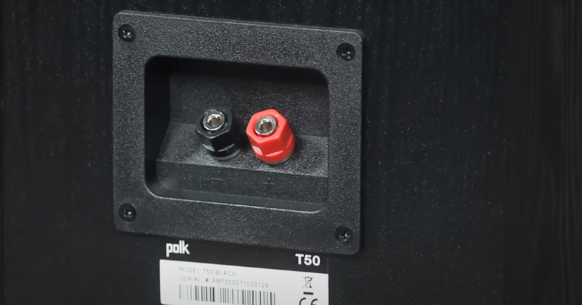 Haut-parleurs tour au sol Polk Audio T50 haute efficacité (simples)