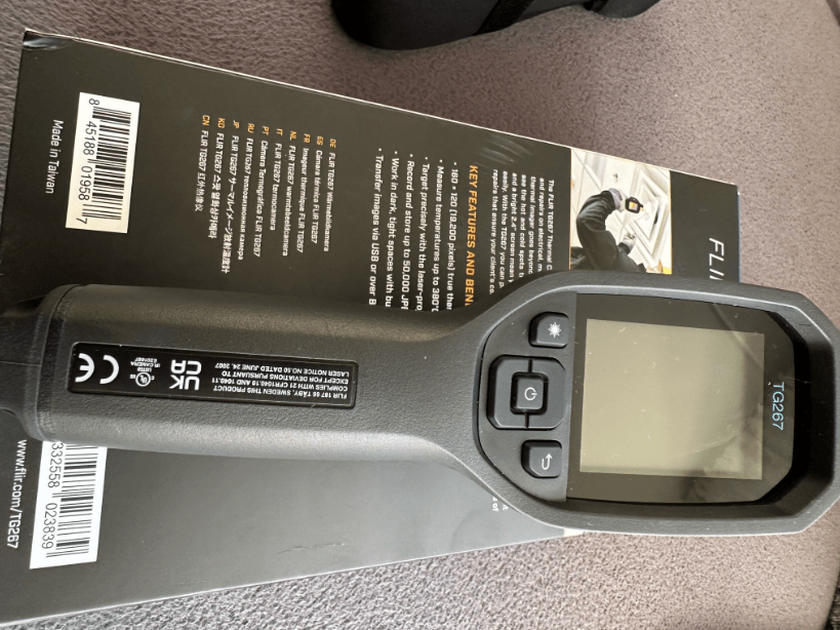 Revue de la caméra FLIR TG267