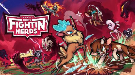 EGS a lancé un concours pour le jeu de combat d'animaux colorés Fightin' Herds de Them.