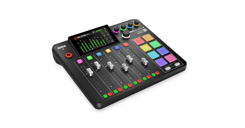 Rode table de mixage podcast