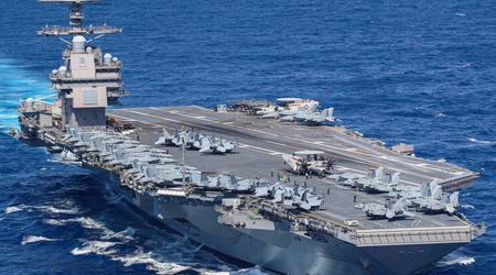 Les États-Unis ont envoyé en Israël le plus grand porte-avions du monde, l'USS Gerald R. Ford, ainsi que cinq destroyers de classe Arleigh Burke et le croiseur lance-missiles USS Normandy.