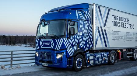 Le roadshow s'est déroulé par des températures allant jusqu'à -19°C : le camion électrique Diamond Echo de Renault Trucks a parcouru 23 000 kilomètres à travers l'Europe.