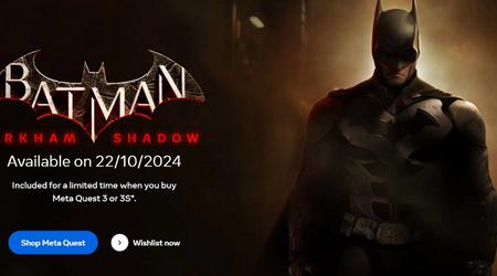 La date de sortie du jeu VR Batman : Arkham Shadow, une ambitieuse exclusivité pour le casque Meta Quest 3, a été révélée.