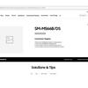 Une vignette de la page d'assistance du Samsung Galaxy M56 en Inde
