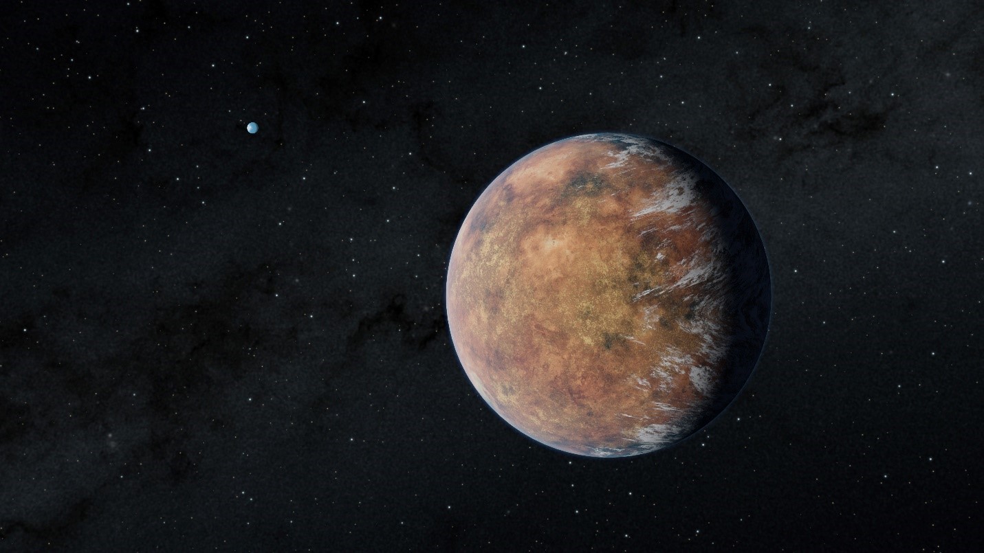 La NASA a découvert une deuxième planète dans la zone habitable d'une étoile où la vie pourrait exister. Elle est 5 % plus petite que la Terre et se trouve à 100 années-lumière. La NASA a découvert une deuxième planète dans la zone habitable d'une étoile où la vie pourrait exister. Elle est 5 % plus petite que la Terre et se trouve à 100 années-lumière.