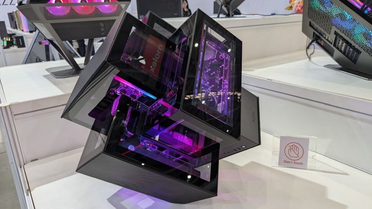 Azza Cube : Comment il est en train de redéfinir l'esthétique des systèmes haute performance Démystification du Cube d'Azza : Innovation dans le design de boîtiers pour geeks