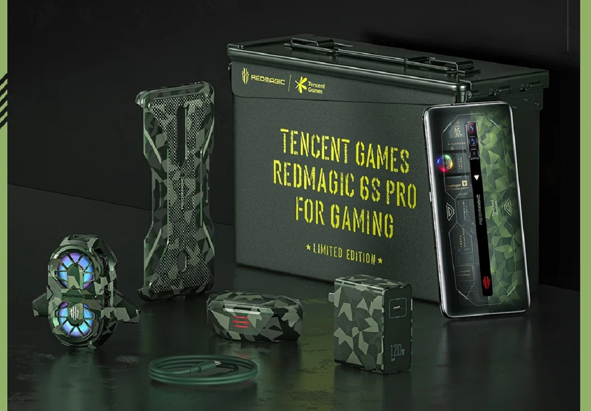 L'édition spéciale Nubia Red Magic 6S Pro Battlefield Camouflage Edition est annoncée pour 1 100 $ L'édition spéciale Nubia Red Magic 6S Pro Battlefield Camouflage Edition est annoncée pour 1 100 $