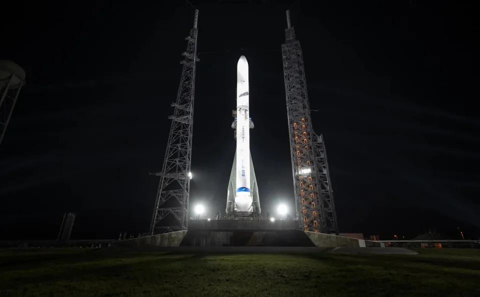 Blue Origin, filiale d'Amazon, lancera la fusée New Glenn vers Mars en octobre Blue Origin, filiale d'Amazon, lancera la fusée New Glenn vers Mars en octobre