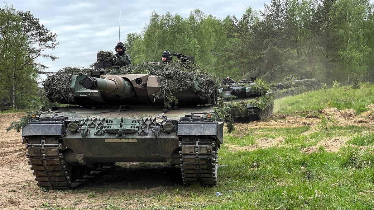 La Pologne prévoit de transférer 14 chars Leopard 2 aux Forces armées ukrainiennes La Pologne prévoit de transférer 14 chars Leopard 2 aux Forces armées ukrainiennes