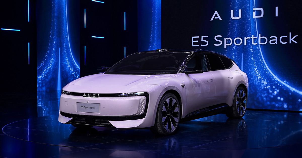 Dans les coulisses d'Auto Shanghai 2025 : Qu'attendons-nous de l'AUDI E5 Sportback Regard vers l'avenir : AUDI E5 Sportback avant ses débuts à Auto Shanghai 2025