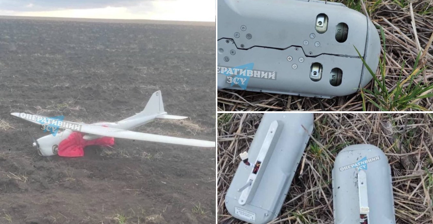 Les forces armées ukrainiennes ont abattu une modification de frappe unique du drone Orlan-10. Les forces armées ukrainiennes ont abattu une modification de frappe unique du drone Orlan-10.