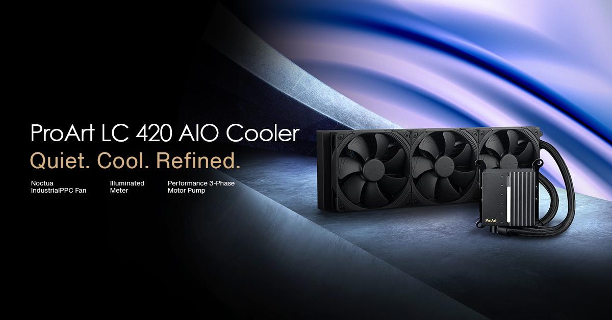 ASUS présente le système de refroidissement liquide ProArt LC 420 ASUS présente le système de refroidissement liquide ProArt LC 420