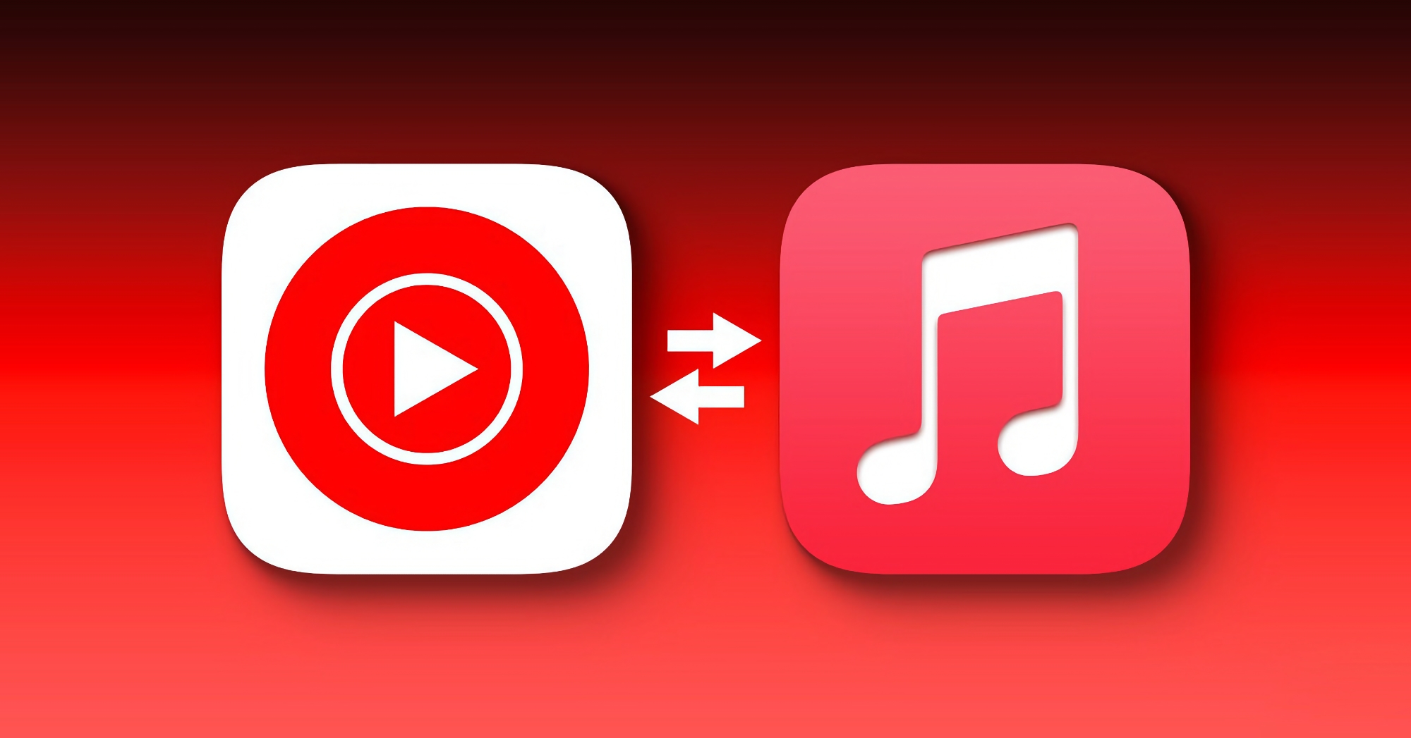 Vous pouvez désormais transférer des listes de lecture d'Apple Music vers YouTube Music. Vous pouvez désormais transférer des listes de lecture d'Apple Music vers YouTube Music.