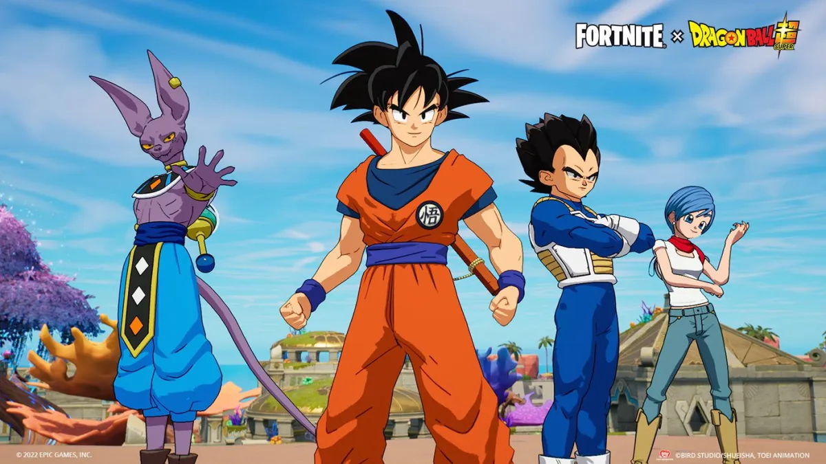 Le deuxième crossover Fortnite et Dragon Ball commence demain. Le deuxième crossover Fortnite et Dragon Ball commence demain.