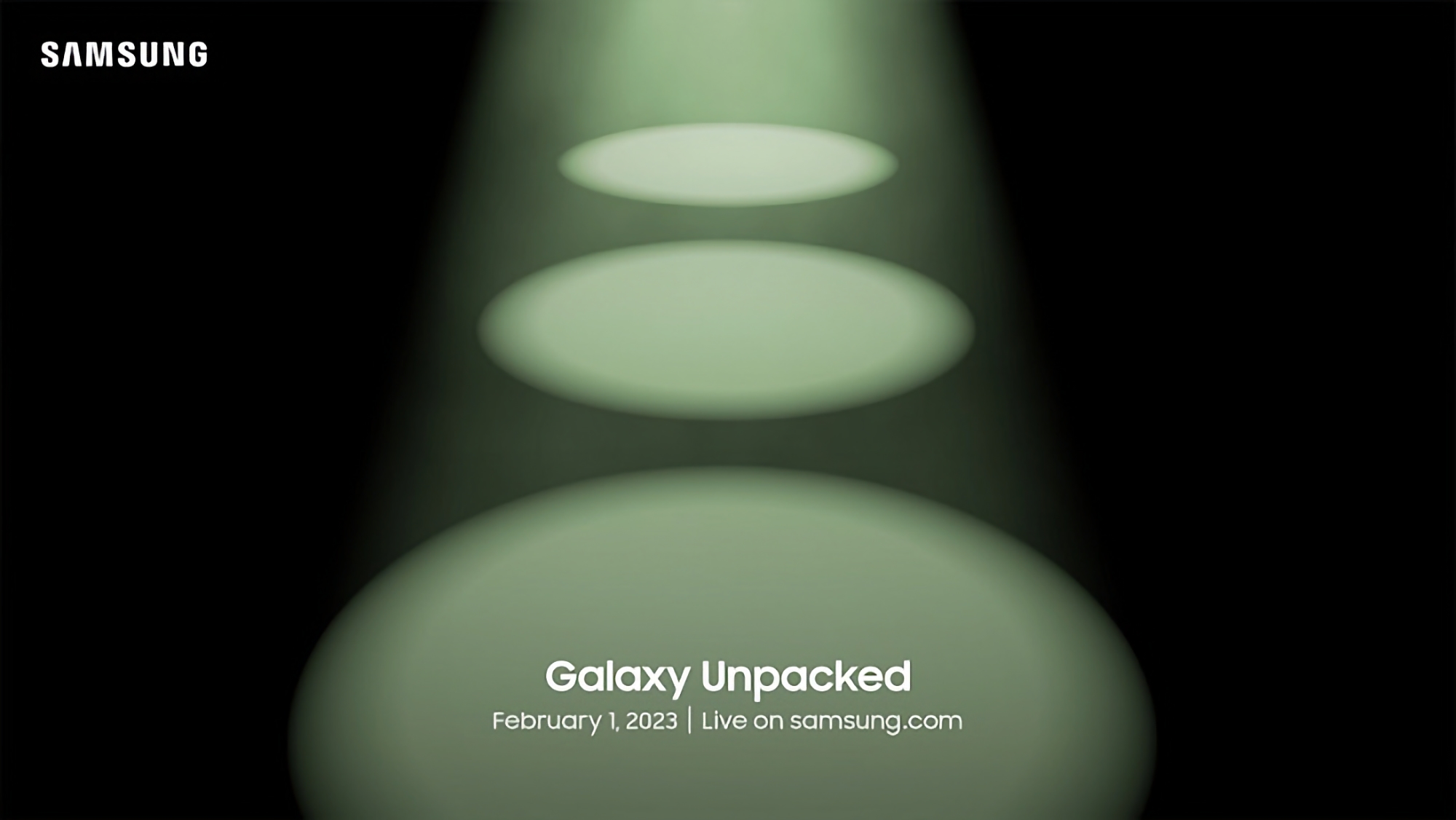 C'est maintenant officiel : Samsung présentera les fleurons du Galaxy S23 lors de la présentation Galaxy Unpacked le 1er février. C'est maintenant officiel : Samsung présentera les fleurons du Galaxy S23 lors de la présentation Galaxy Unpacked le 1er février.