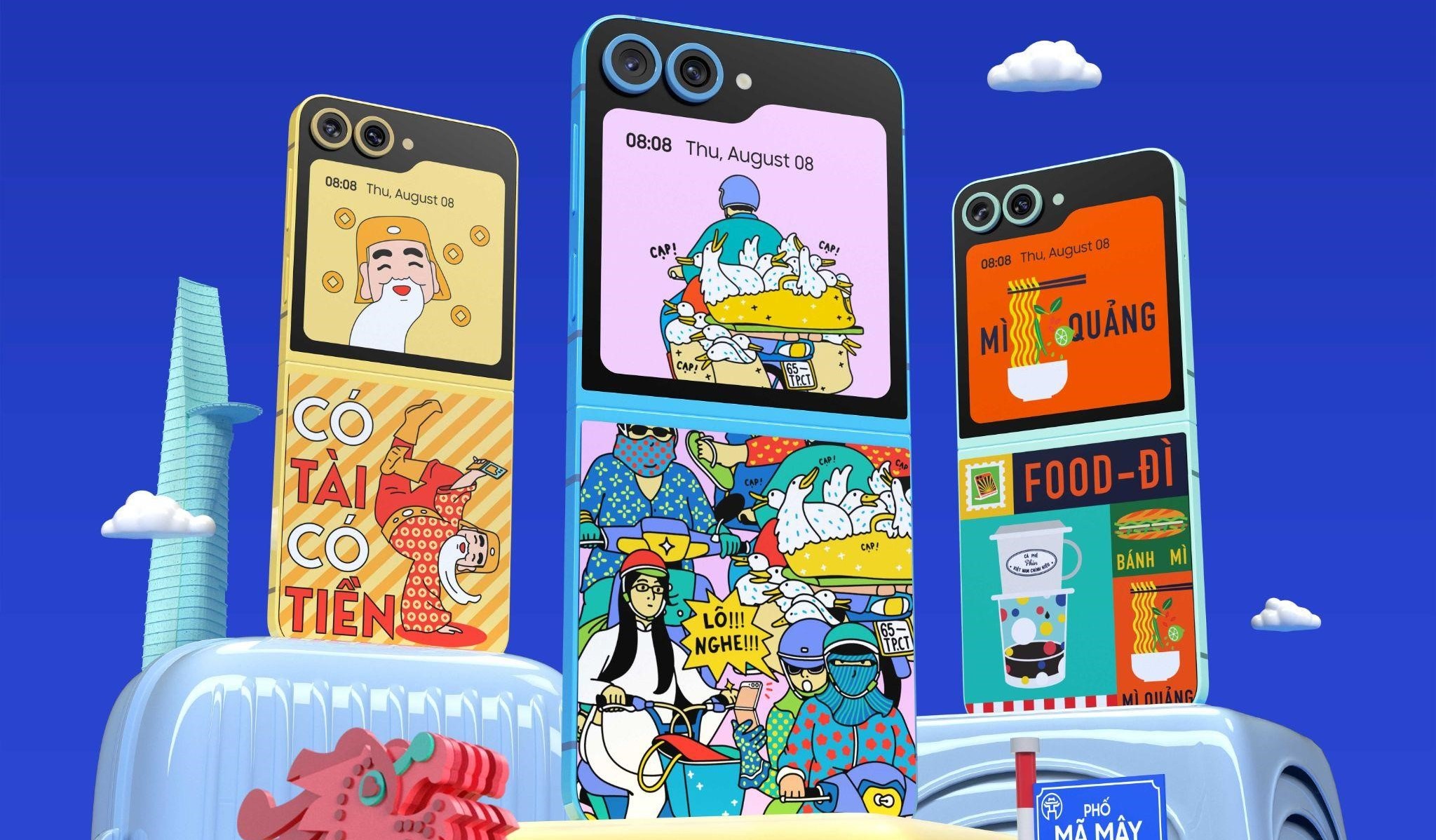 Ce qui sera, sera : Samsung a dévoilé une nouvelle collection d'étuis pour le Galaxy Z Flip 6 au Vietnam. Ce qui sera, sera : Samsung a dévoilé une nouvelle collection d'étuis pour le Galaxy Z Flip 6 au Vietnam.