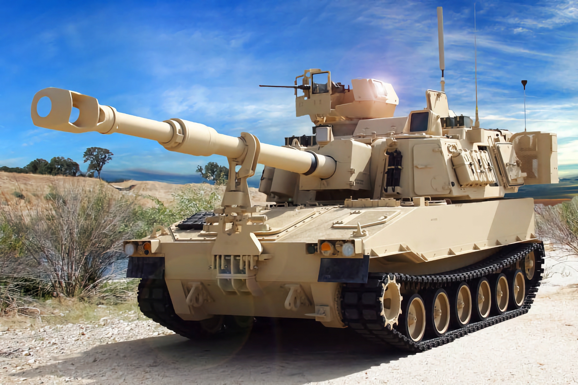 L'AFU recevra 18 obusiers automoteurs M109A6 Paladin dotés d'une protection améliorée et d'un système de contrôle de tir automatisé. L'AFU recevra 18 obusiers automoteurs M109A6 Paladin dotés d'une protection améliorée et d'un système de contrôle de tir automatisé.
