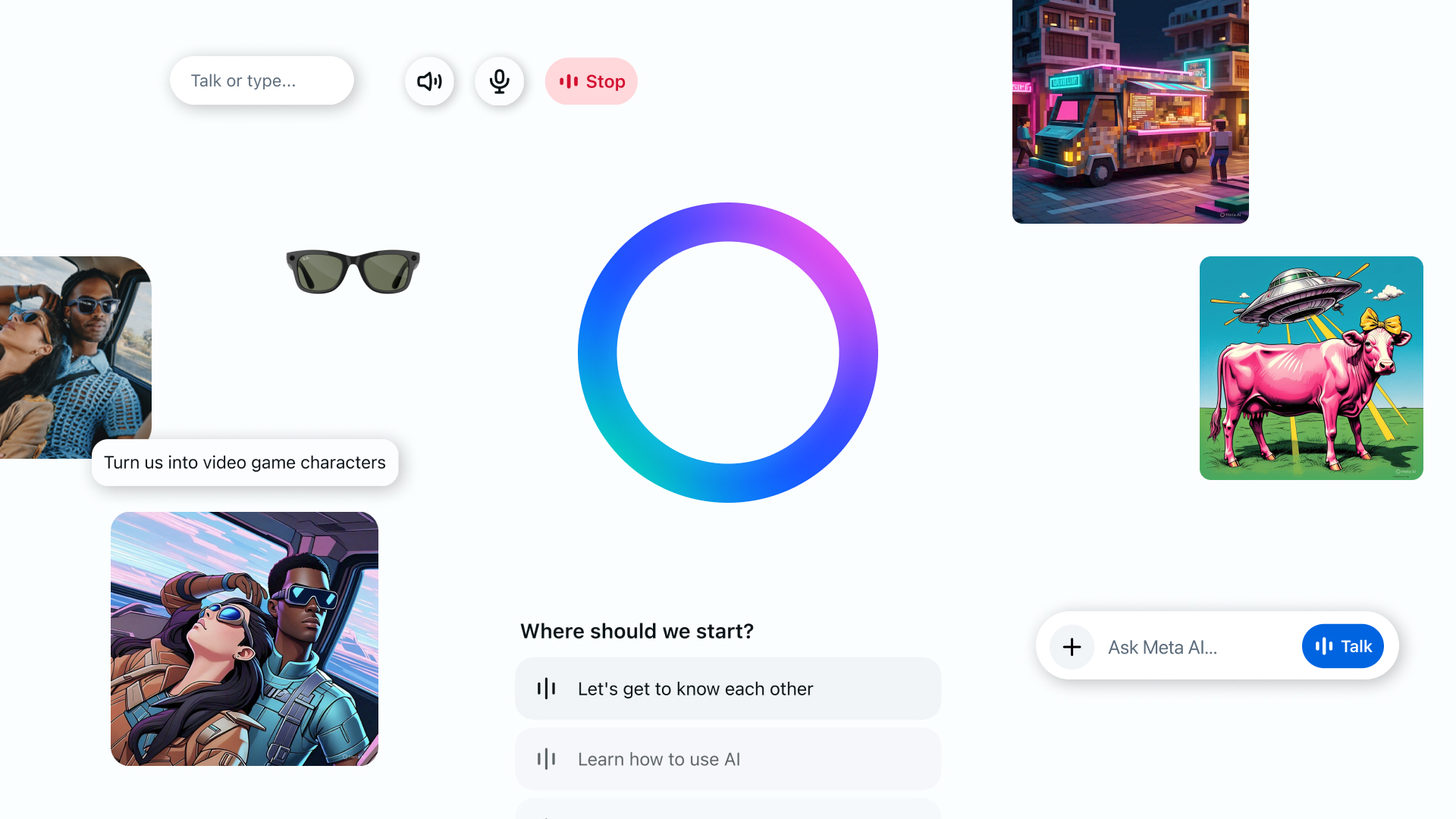 Assistant vocal Meta AI : Maintenant disponible pour moi ! Meta AI : Une application autonome avec un puissant assistant vocal !