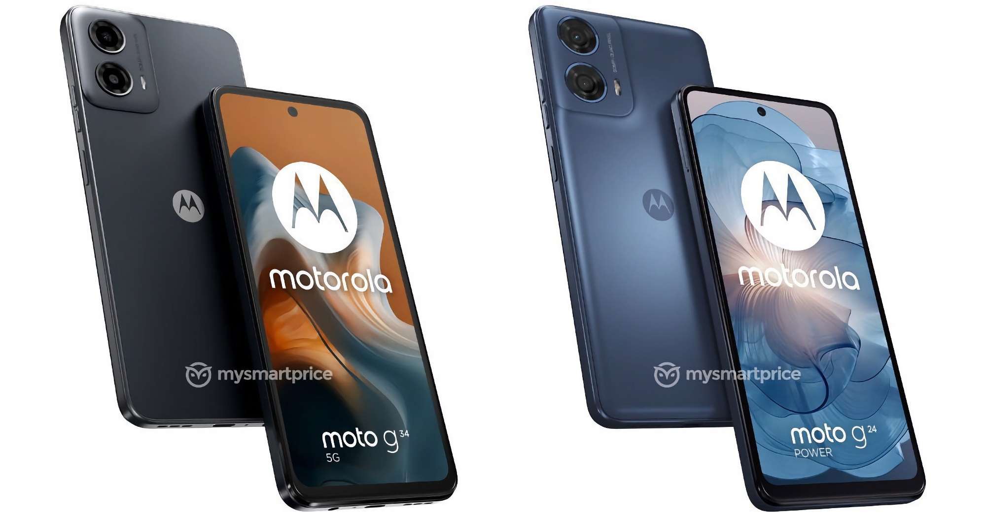 Motorola se prépare à lancer le Moto G24 Power et le Moto G34, voici à quoi ressembleront ces smartphones Motorola se prépare à lancer le Moto G24 Power et le Moto G34, voici à quoi ressembleront ces smartphones