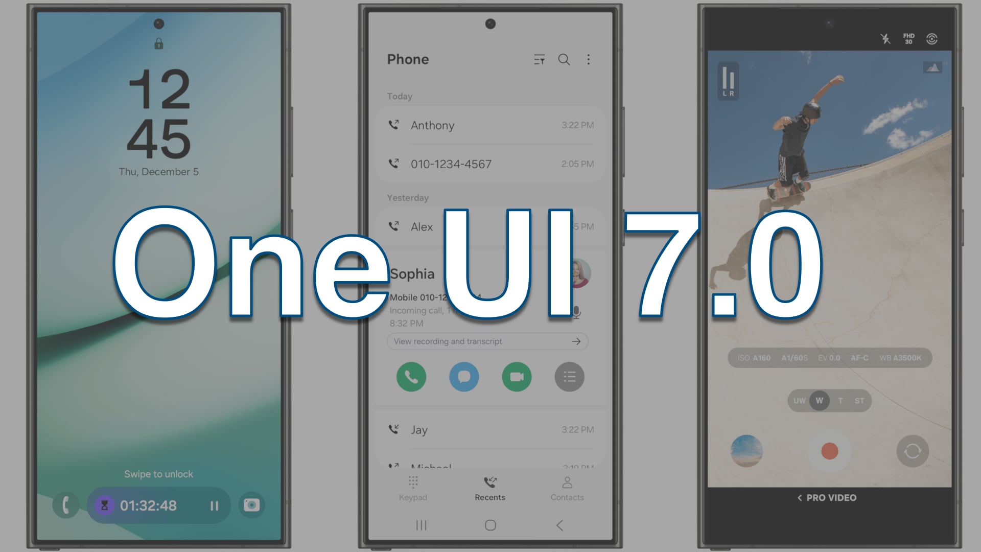 En avant-première : Avant-première du nouveau design One UI 7.0 One UI 7.0 : Tout ce qu'il faut savoir sur la nouvelle interface