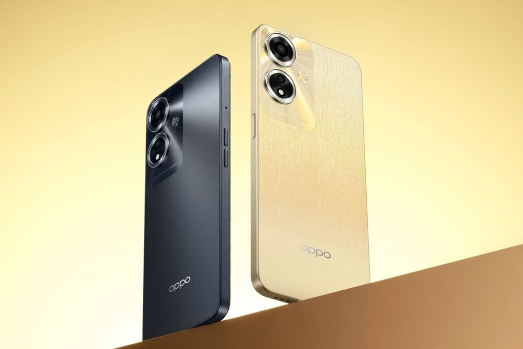 OPPO A59 5G : écran LCD 90Hz, puce Dimensity 6020, batterie 5000mAh avec charge 33W et protection IP54 pour $180 OPPO A59 5G : écran LCD 90Hz, puce Dimensity 6020, batterie 5000mAh avec charge 33W et protection IP54 pour $180