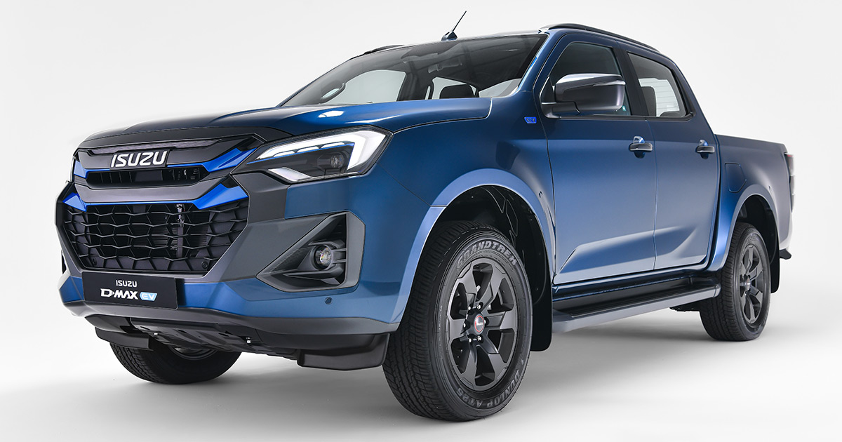 Green Grunt : Isuzu D-Max passe à l'électrique Isuzu D-Max EV : une nouvelle ère pour le pickup emblématique