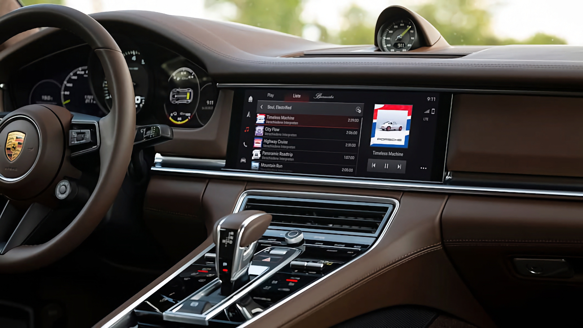 Les voitures Porsche pourraient intégrer des applications Google Les voitures Porsche pourraient intégrer des applications Google