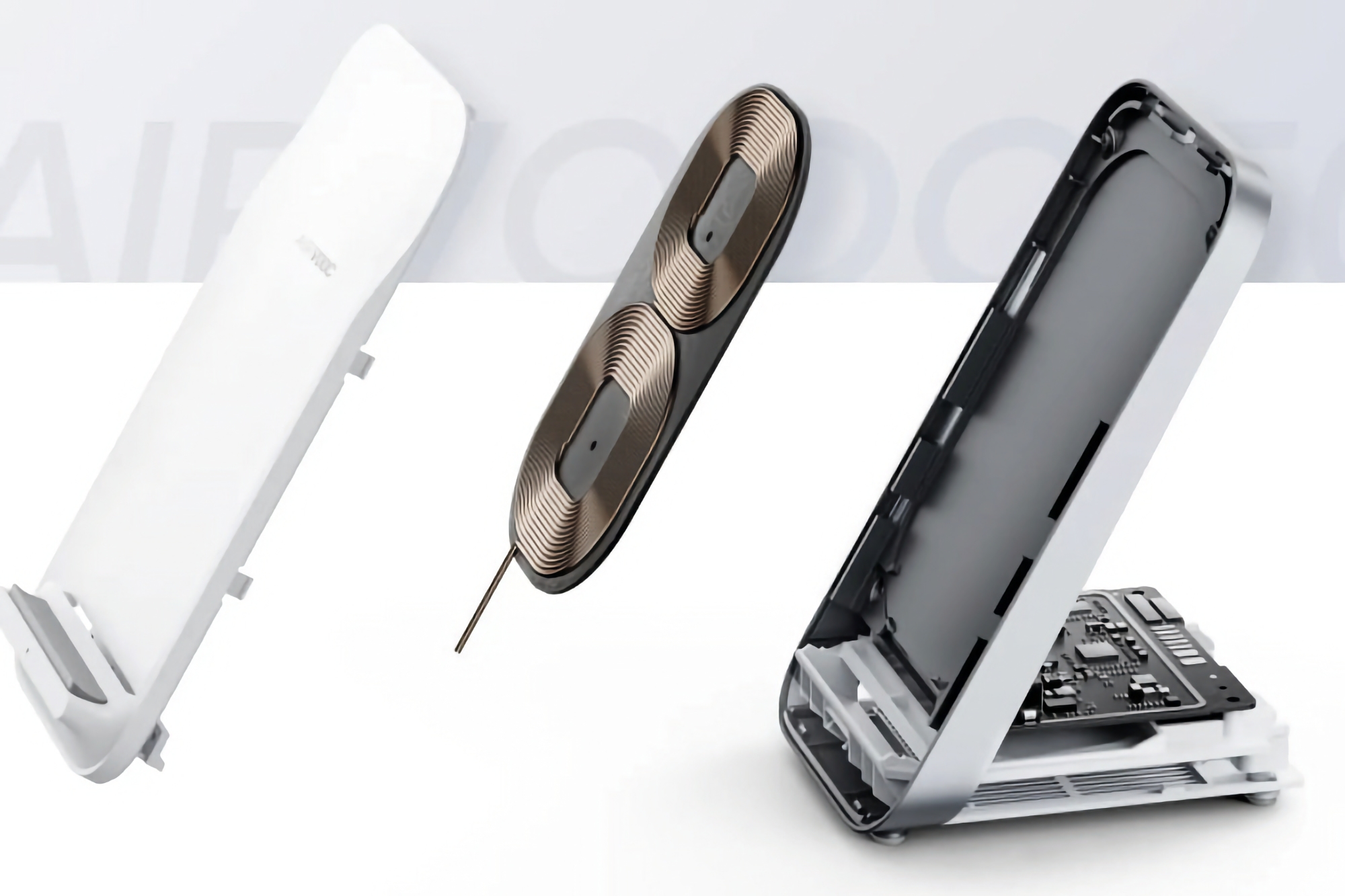 realme a présenté la station d'accueil de recharge sans fil AirVOOC, d'une puissance de 50 W, au prix de 47 $. realme a présenté la station d'accueil de recharge sans fil AirVOOC, d'une puissance de 50 W, au prix de 47 $.