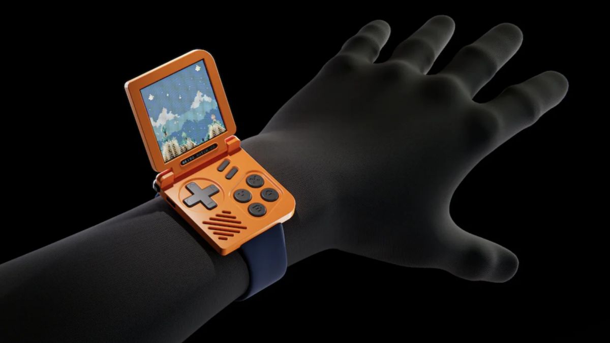 Retro Gaming Watch : une montre-bracelet qui se transforme en console de jeu de type Game Boy Retro Gaming Watch : une montre-bracelet qui se transforme en console de jeu de type Game Boy