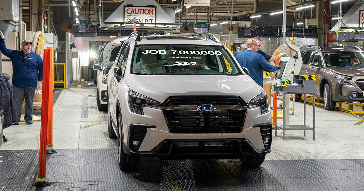 Adieu à une légende : Fin de la production du Subaru Ascent Limited en Indiana Subaru Ascent Limited : De la chaîne de montage de Lafayette vers de nouveaux horizons
