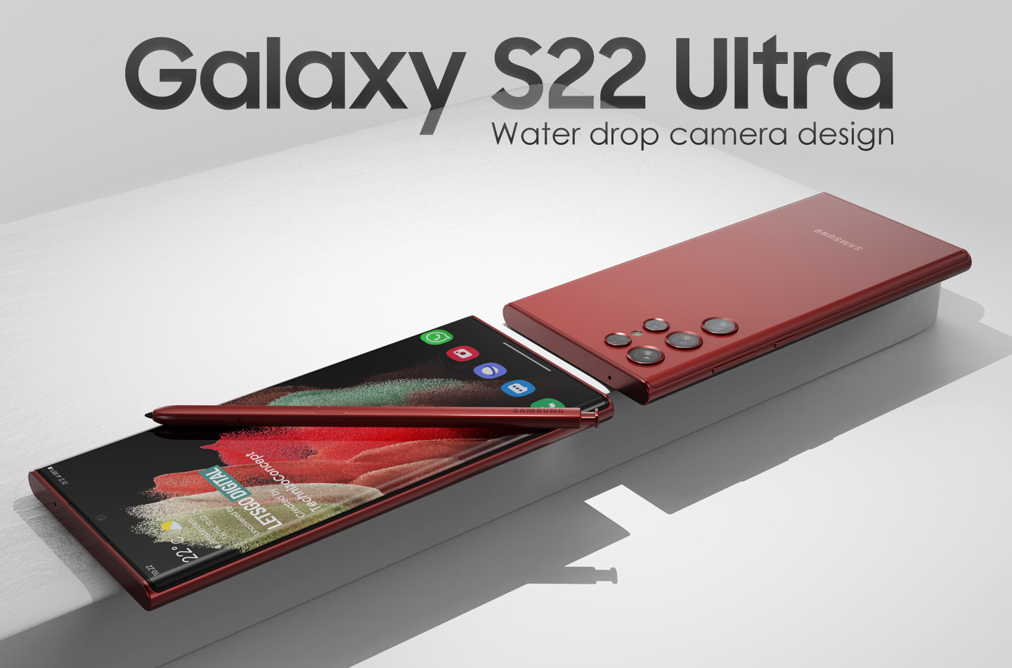Des images de la version finale du Galaxy S22 Ultra, le fleuron de Samsung, ont fait surface en ligne Des images de la version finale du Galaxy S22 Ultra, le fleuron de Samsung, ont fait surface en ligne
