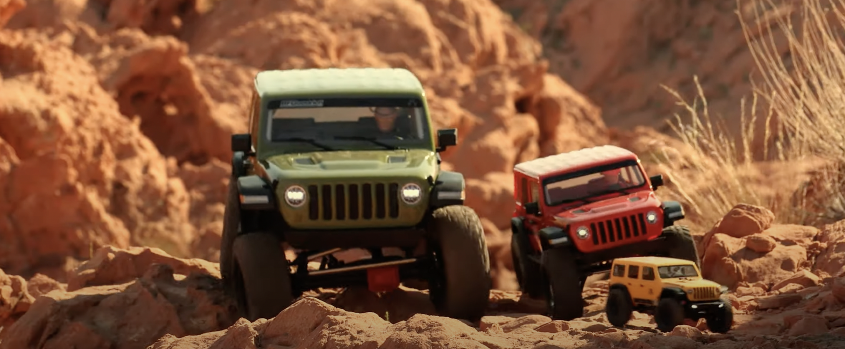 Jeep Wrangler Rubicon maintenant à l'échelle 1/6 énorme publié par Axial Jeep Wrangler Rubicon maintenant à l'échelle 1/6 énorme publié par Axial