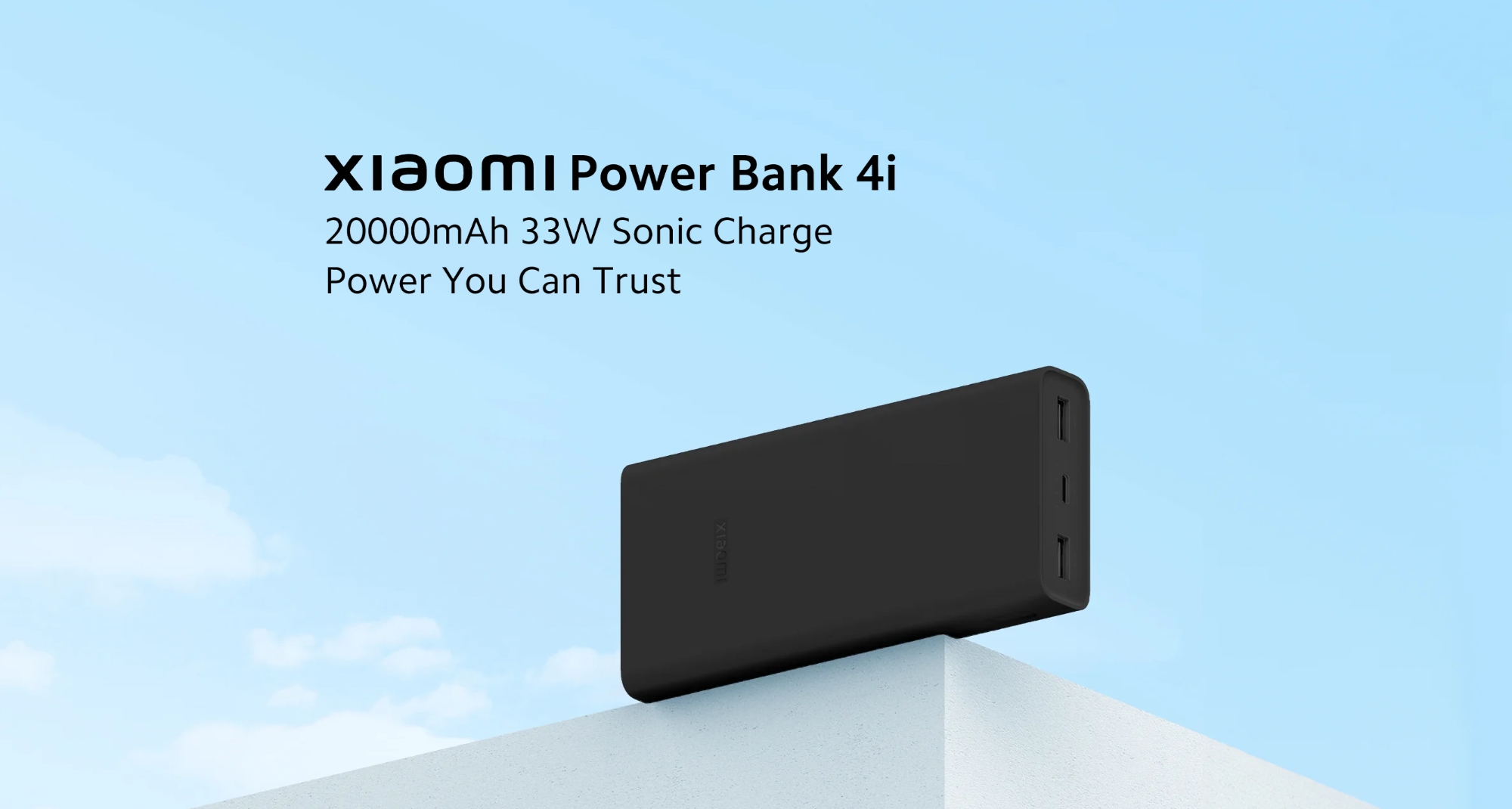Xiaomi présente la Power Bank 4i de 20 000 mAh au prix de 26 euros. Xiaomi présente la Power Bank 4i de 20 000 mAh au prix de 26 euros.