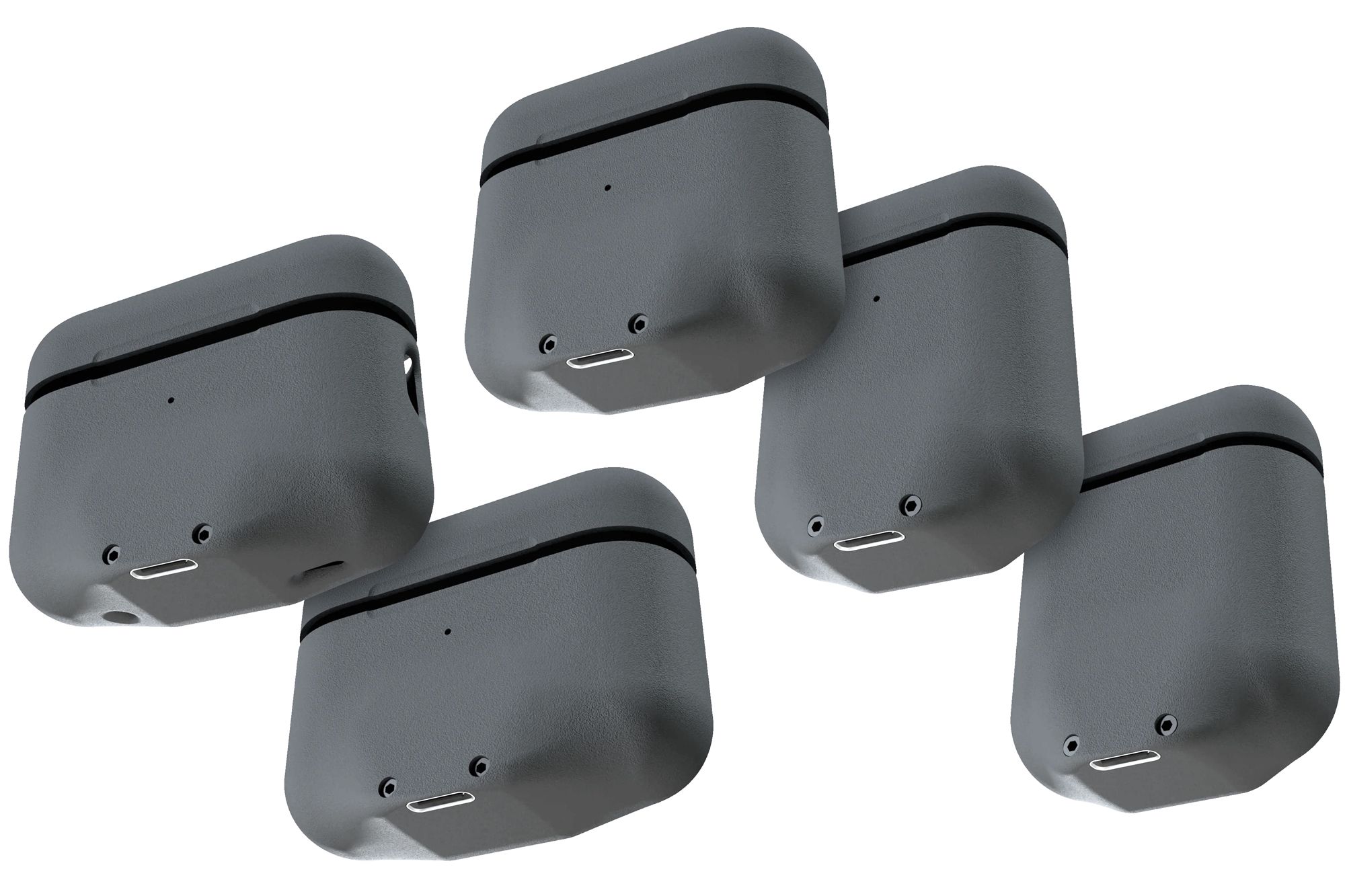 Cet étui pour casque ajoute un port USB-C aux anciens AirPods dotés d'un port Lightning Cet étui pour casque ajoute un port USB-C aux anciens AirPods dotés d'un port Lightning