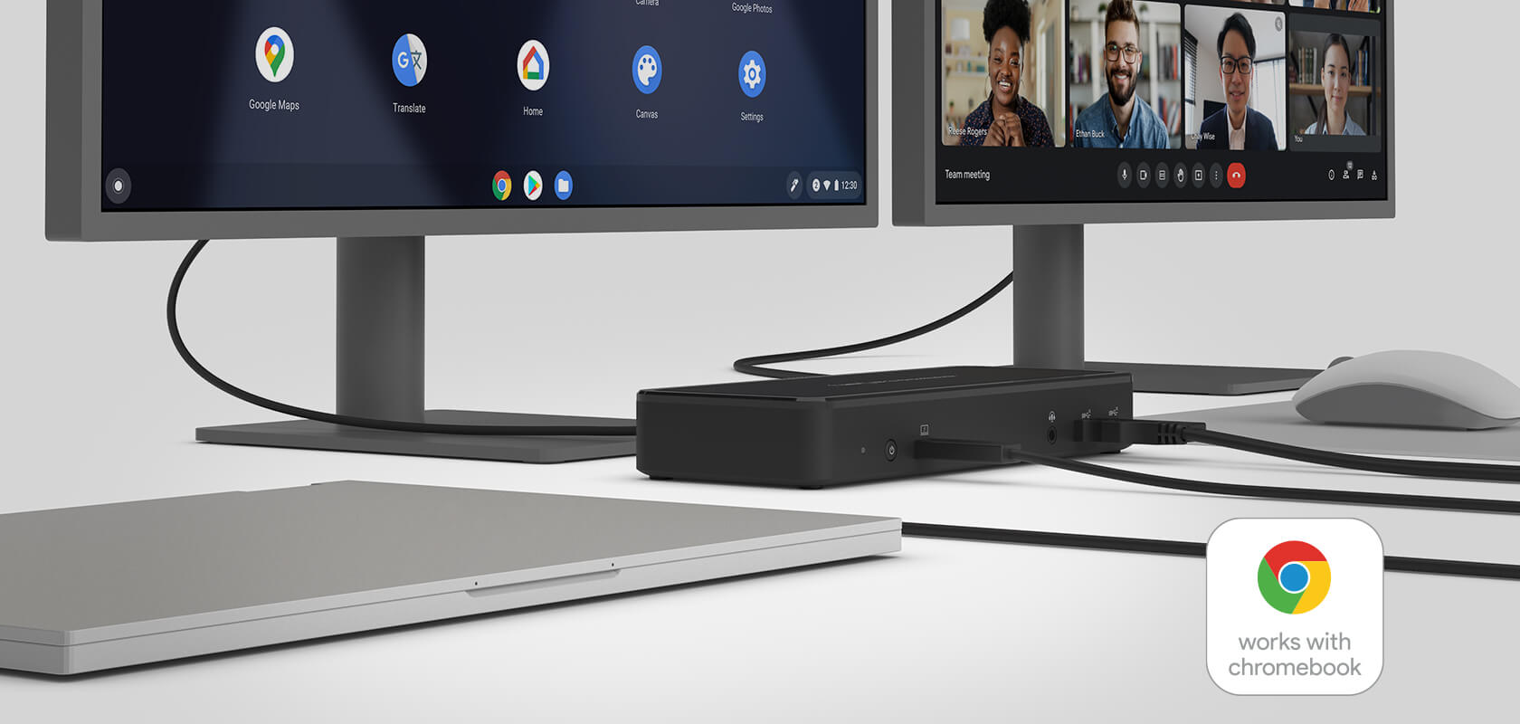Belkin a présenté une station d'accueil à 14 ports, certifiée pour les ordinateurs portables Chrome OS Belkin a présenté une station d'accueil à 14 ports, certifiée pour les ordinateurs portables Chrome OS