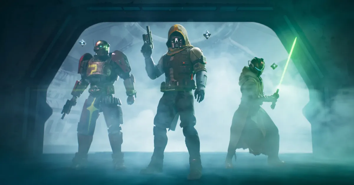 La grandeur dans chaque coup de pinceau : analyse de l'affiche de Destiny 2 : Renegades Critique de l'affiche de Destiny 2 : Renegades - Un aperçu des Chercheurs de Destiny
