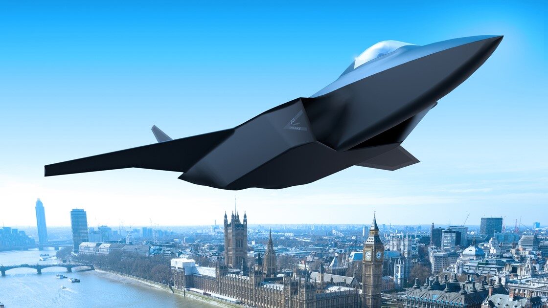 Innovations dans l'aviation : premier rendu d'un chasseur du programme de combat aérien mondial Rendu du nouveau chasseur GCAP : un aperçu du futur de l'aviation