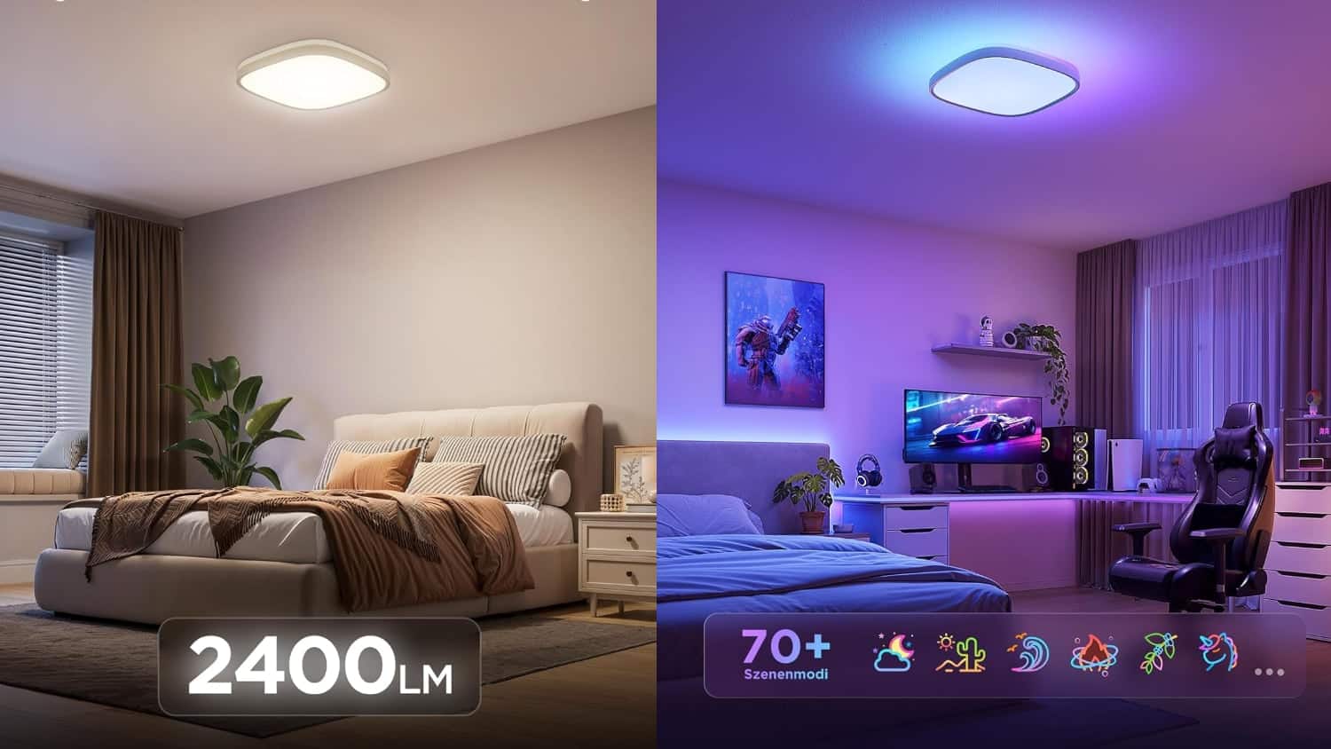Changez l'atmosphère de votre maison : nouvelle lampe de plafond de Govee avec Alexa et Google Assistant Govee a présenté une lampe de plafond innovante avec intégration d'Alexa et de Google Assistant