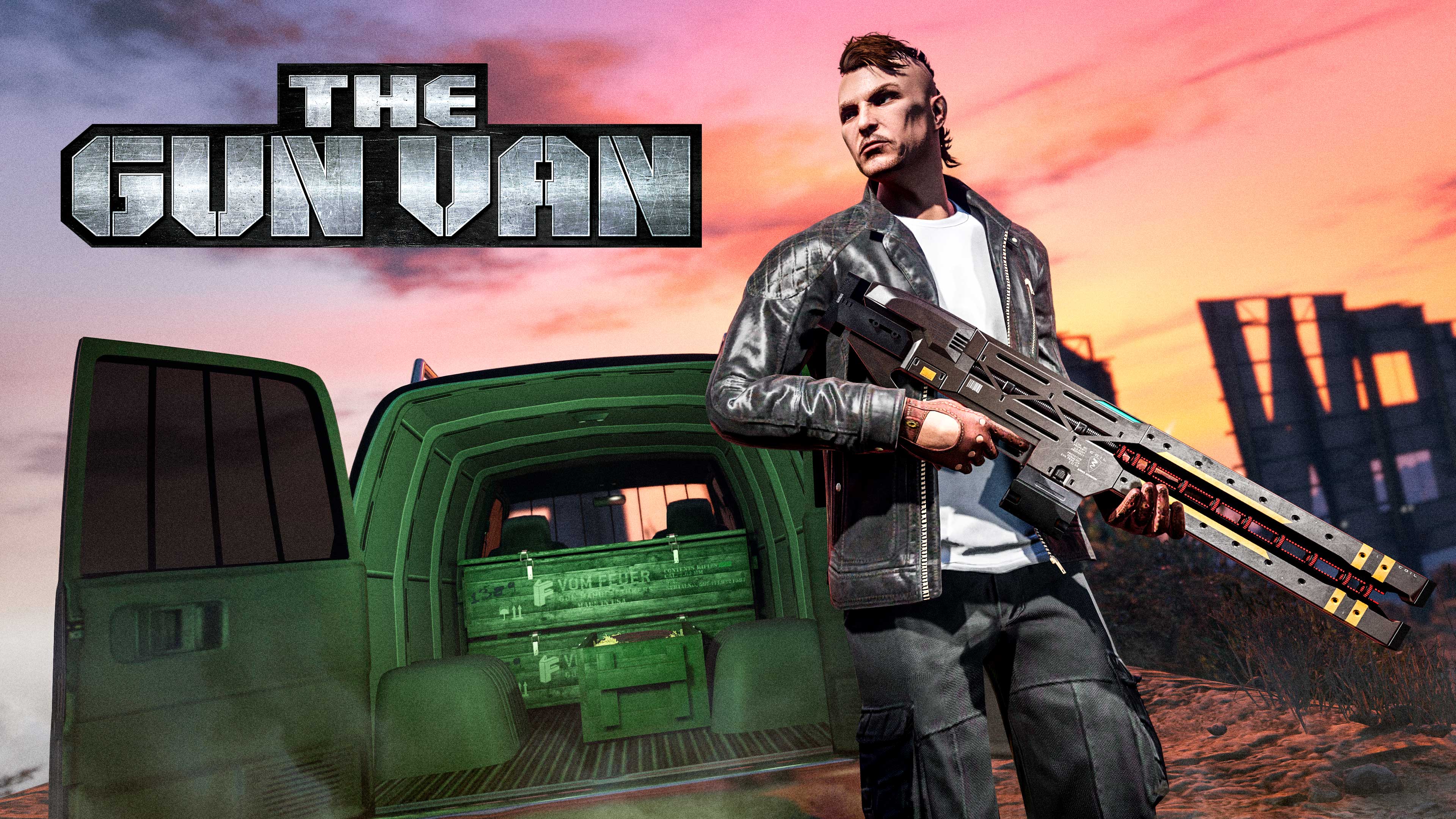 Dans GTA Online est devenu disponible un nouveau vendeur d'armes - Gun Van avec un nouveau fusil Railgun Dans GTA Online est devenu disponible un nouveau vendeur d'armes - Gun Van avec un nouveau fusil Railgun
