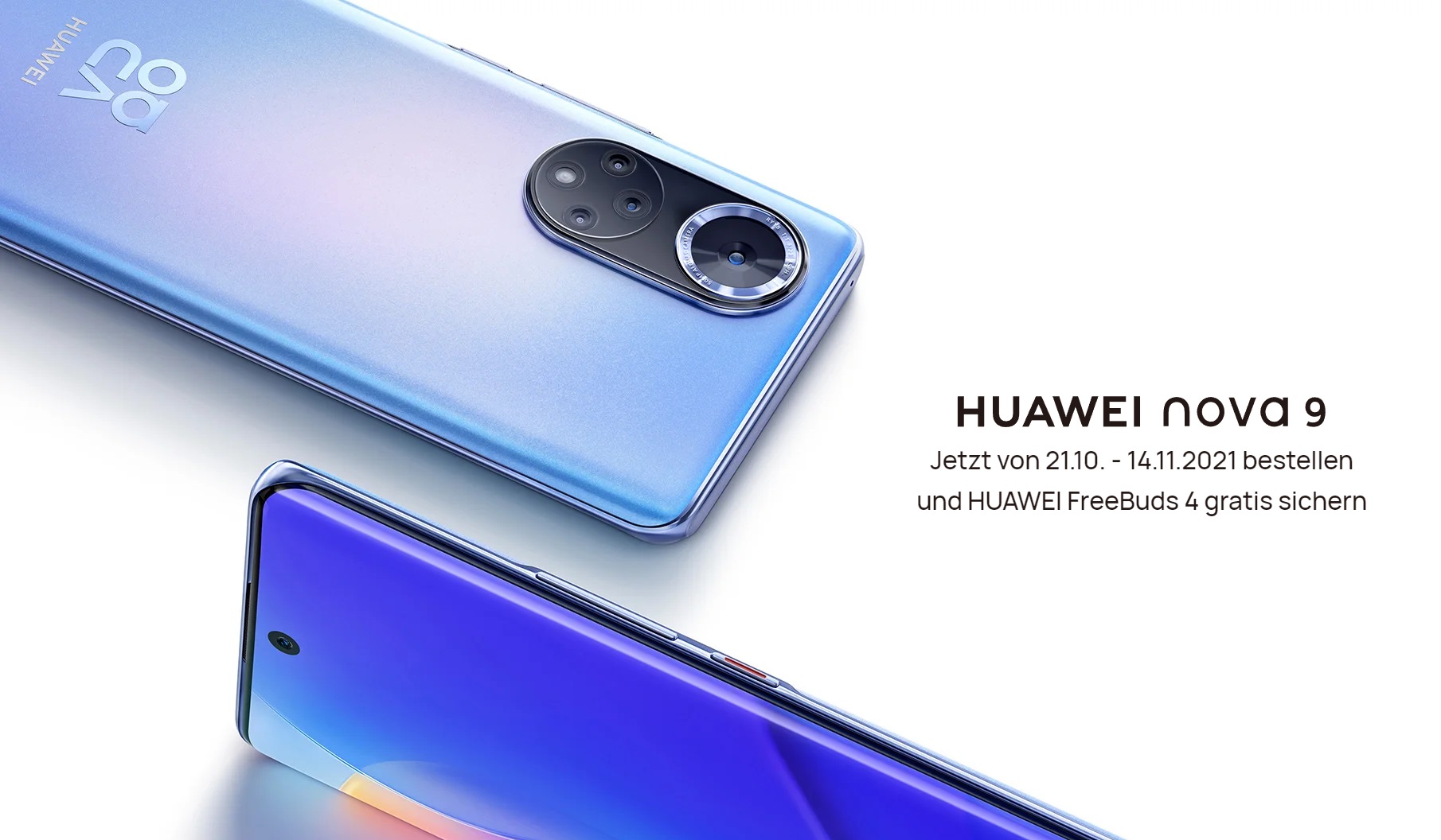 Huawei nova 9 en Europe - Snapdragon 778G sans 5G, appareil photo 50MP et écran OLED 120Hz pour 499 € Huawei nova 9 en Europe - Snapdragon 778G sans 5G, appareil photo 50MP et écran OLED 120Hz pour 499 €
