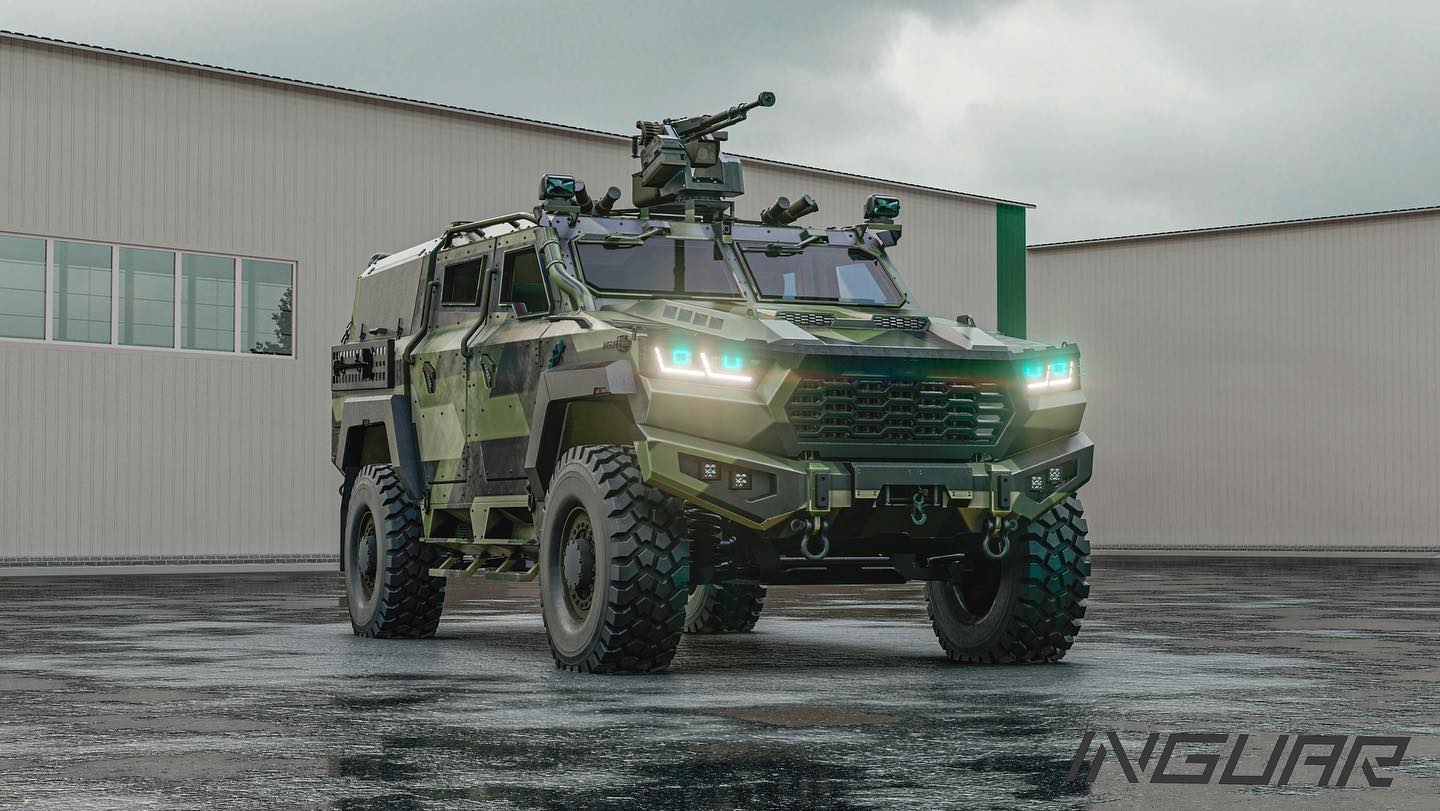 Inguar-3 : une solution de haute technologie pour la protection et la mobilité Inguar-3 : Le dernier véhicule blindé pour le champ de bataille moderne