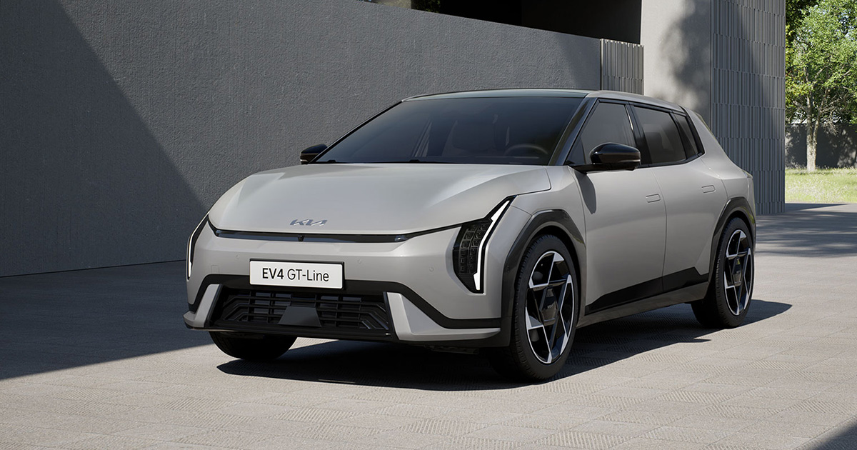 Kia EV4 GT-Line : des accents technologiques dans une élégante voiture à hayon Kia EV4 GT-Line, la voiture électrique à hayon : Découvrez la nouvelle tendance des Coréens