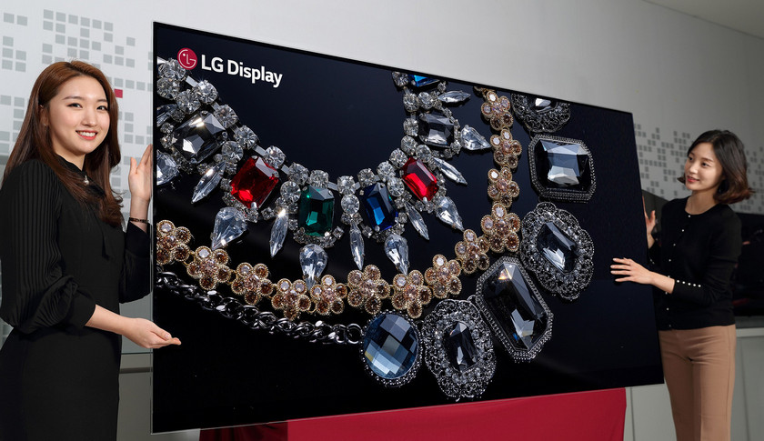 LG a présenté le premier écran OLED 8K au monde LG a présenté le premier écran OLED 8K au monde