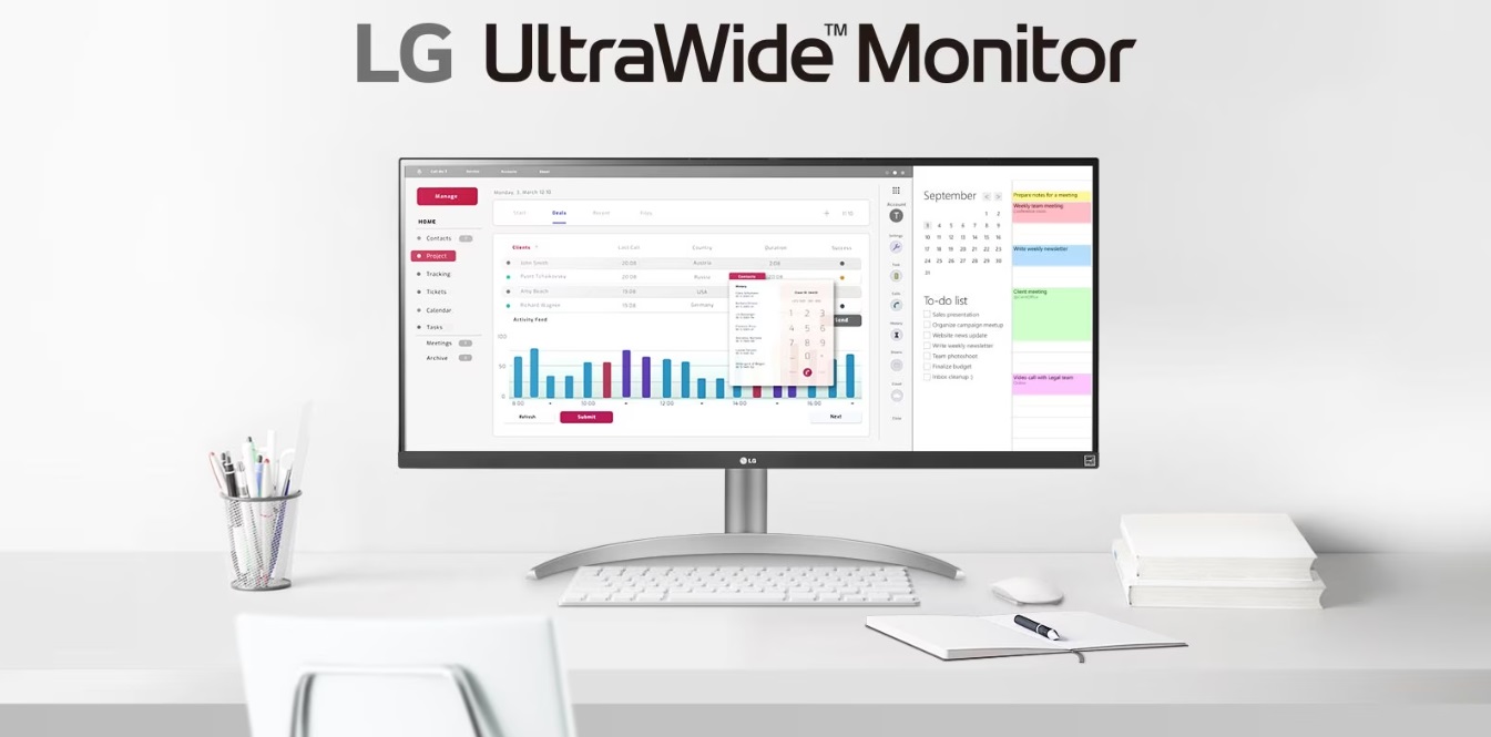LG lancera en Europe un moniteur ultra-large avec une fréquence de rafraîchissement de 100 Hz et la prise en charge d'AMD FreeSync LG lancera en Europe un moniteur ultra-large avec une fréquence de rafraîchissement de 100 Hz et la prise en charge d'AMD FreeSync