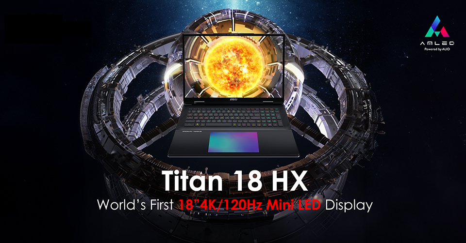 MSI annonce le premier ordinateur portable au monde doté d'un écran 120Hz basé sur une dalle Mini LED 4K. MSI annonce le premier ordinateur portable au monde doté d'un écran 120Hz basé sur une dalle Mini LED 4K.